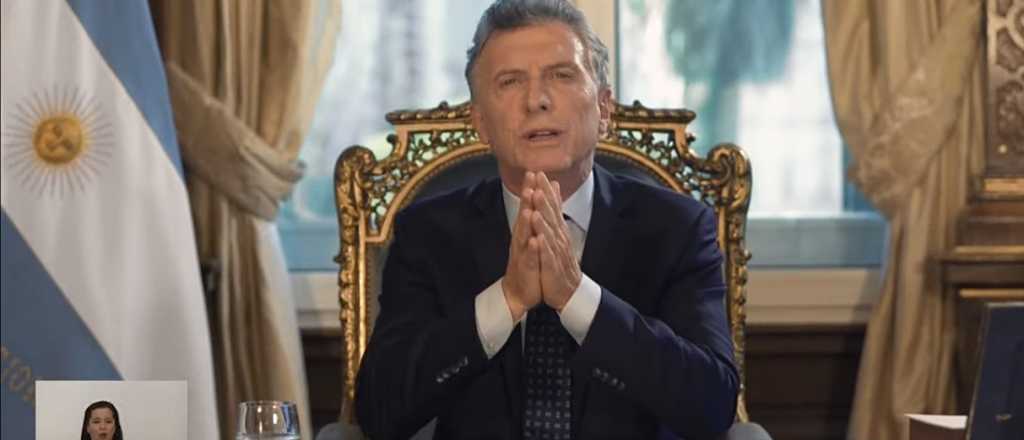 Macri se despidió por Cadena Nacional haciendo un balance de gestión