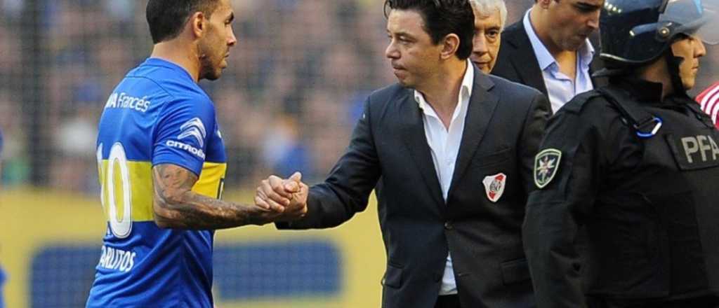 Tevez desparram&oacute; elogios para Gallardo