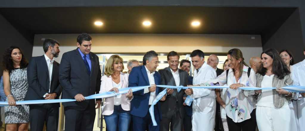 Cornejo y Suarez inauguraron la nueva guardia del Central