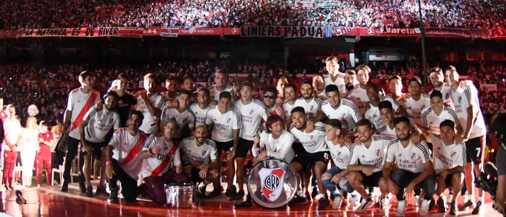 River festejó el primer aniversario de la Superfinal de Madrid