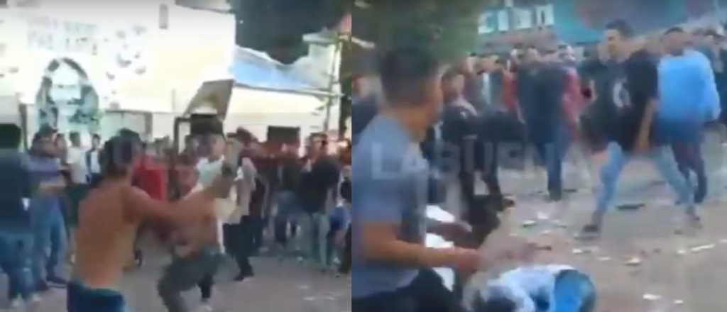 Video: salvaje pelea en la Universidad de La Plata