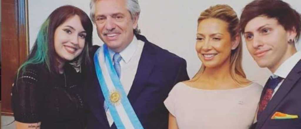La novia de Estanislao Fern&aacute;ndez y sus fotos "cool" desde Casa Rosada