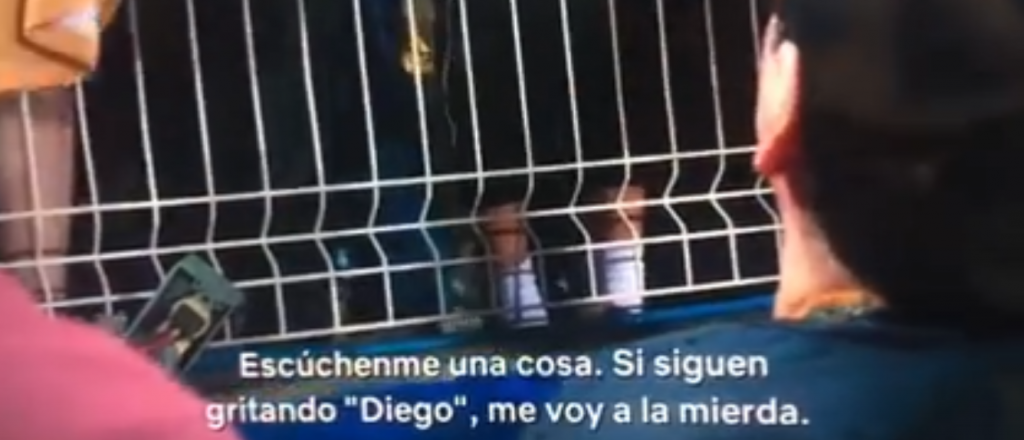 Pol&eacute;mico video de Maradona grit&aacute;ndole a un grupo de ni&ntilde;os 