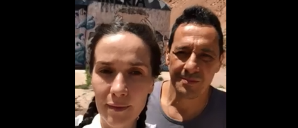 Ricardo Mollo y Natalia Oreiro en contra de la minería en Mendoza