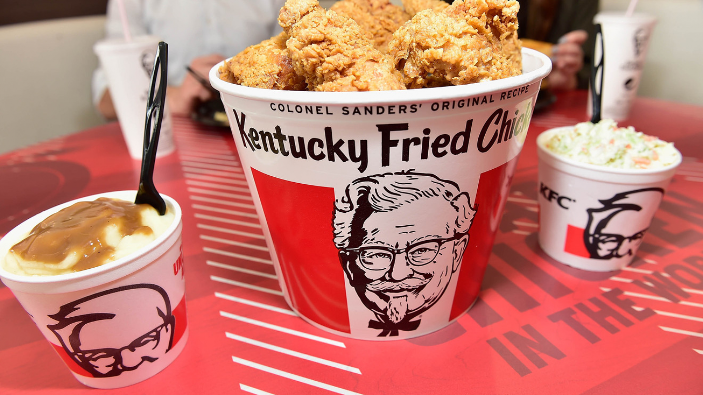 Arriba a Mendoza la cadena de pollo frito Kentucky Fried Chicken