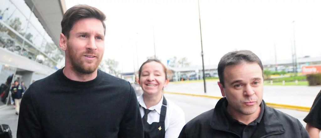 Lionel Messi llegó a Rosario para pasar las Fiestas en familia