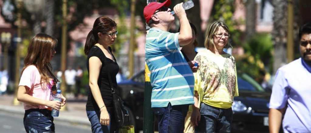 ¿Cuál fue la ciudad más caliente de Mendoza en este lunes infernal?