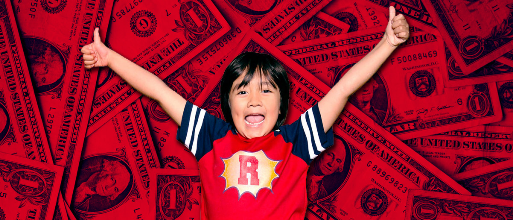El YouTuber mejor pagado de 2019 es Ryan Kaji, un nene de 8 a&ntilde;os 