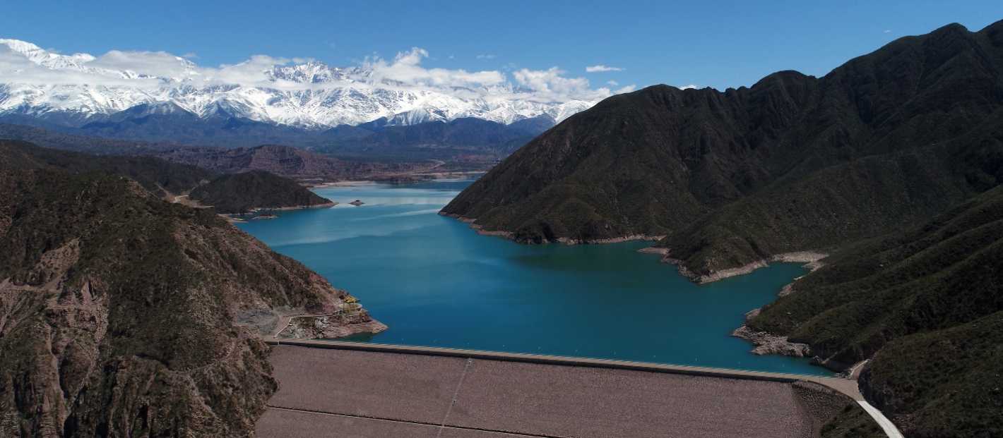 Abrieron las compuertas del dique Potrerillos - Mendoza Post