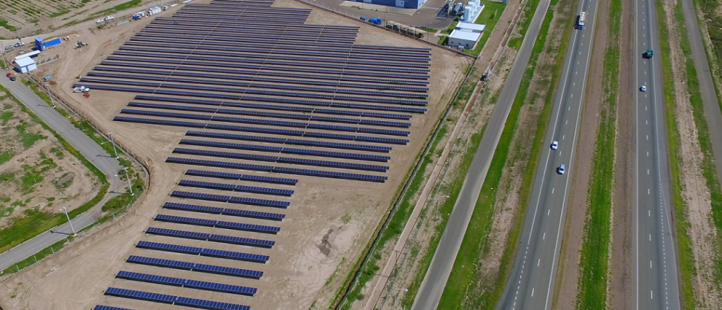 Parque solar mendocino generó más energía de la esperada