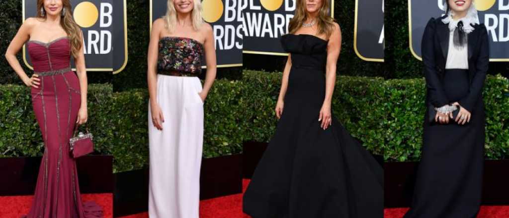 Los looks de los Golden Globes: Jennifer Aniston, otra vez reina