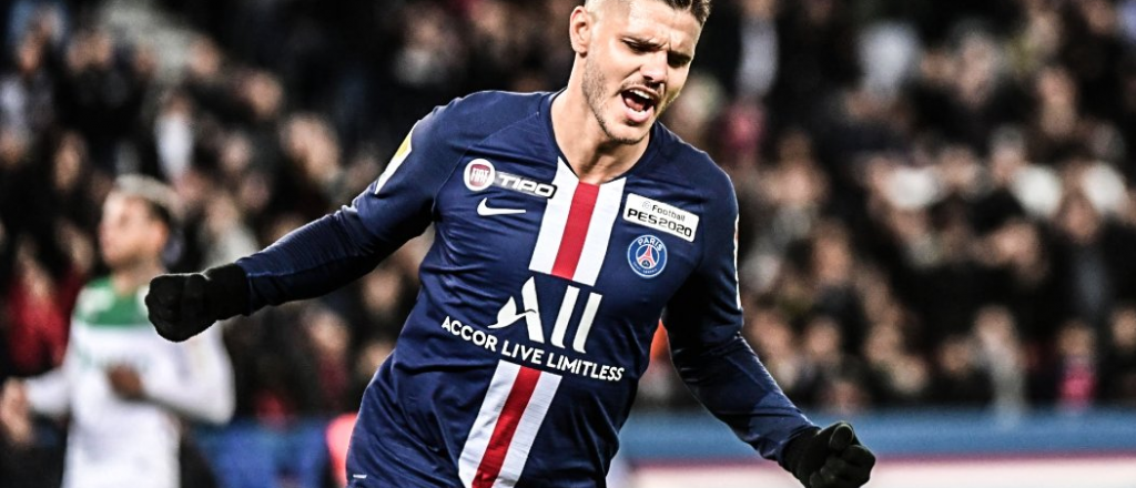 PSG aplast&oacute; a Saint Etienne y Mauro Icardi anot&oacute; un hat-trick