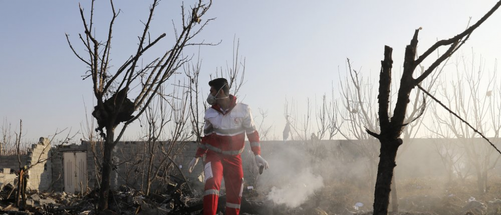 Ucrania accedió a la caja negra del avión que se estrelló en Teherán