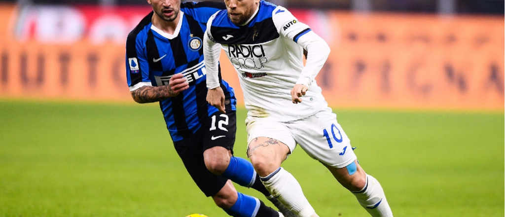 Inter, con gol de Lautaro Martínez, no pudo de local ante Atalanta