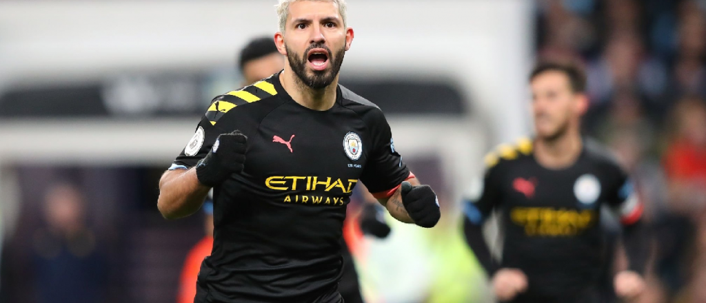 D&iacute;a hist&oacute;rico para Ag&uuml;ero gracias a su hat-trick en la goleada del City