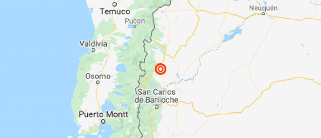 Un temblor de más de 5 grados sacudió San Martín de Los Andes 