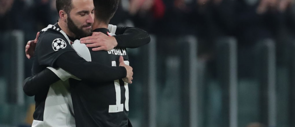 Video: el golazo de Higua&iacute;n luego de una gran combinaci&oacute;n con Dybala