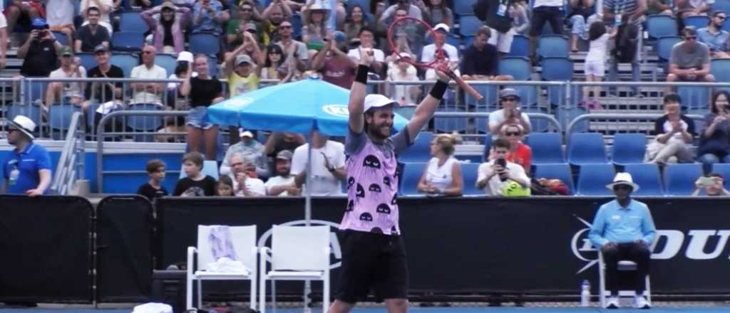 Trungelliti se meti&oacute; en el cuadro principal del Abierto de Australia