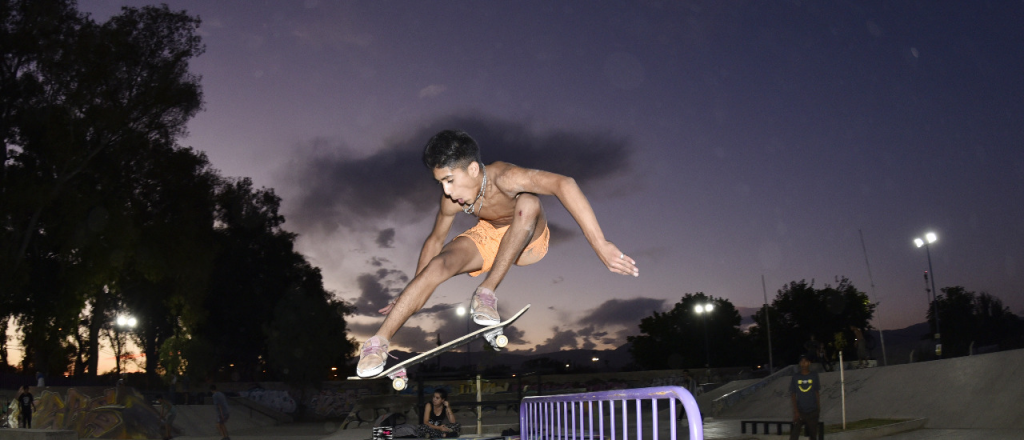 El skatepark de Godoy Cruz estará abierto hasta tarde