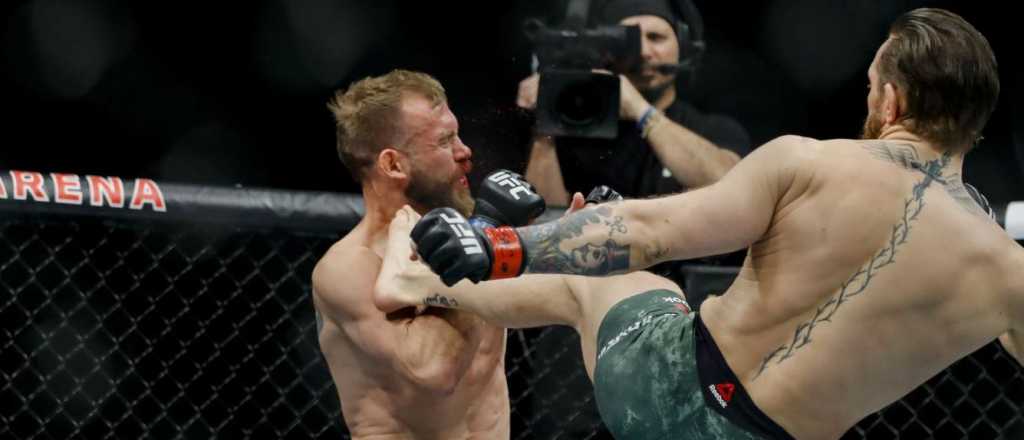 Video: McGregor volvió a la MMA y noqueó a su rival en 40 segundos