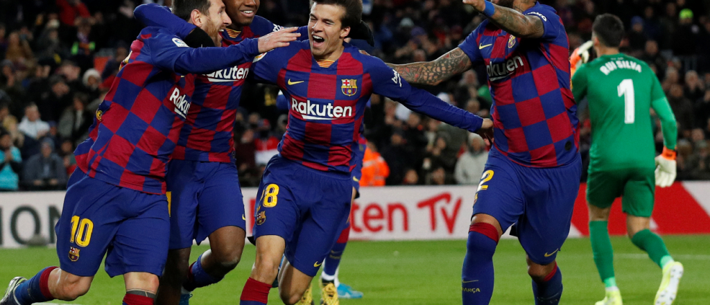Video: un golazo de Messi le dio a Barcelona la victoria sobre Granada