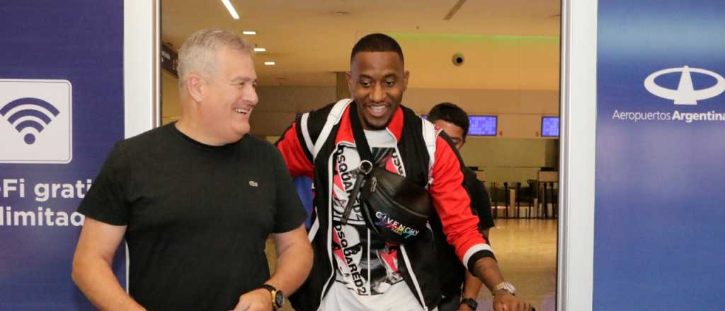 Jaime Ayov&iacute; lleg&oacute; a Mendoza para sumarse a Godoy Cruz