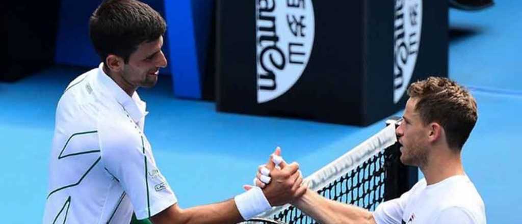 Schwartzman cay&oacute; ante Djokovic y qued&oacute; afuera del Abierto de Australia