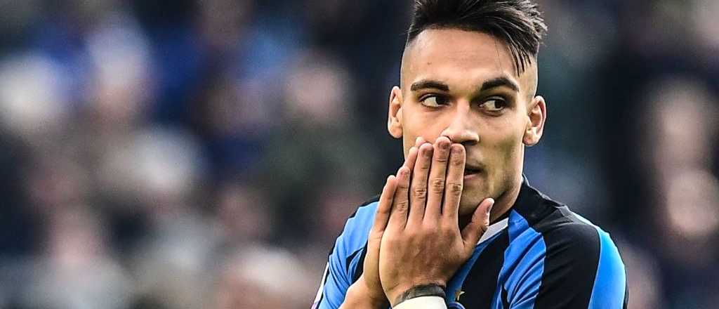 Lautaro Martínez metió un gol pero fue expulsado en el Inter 