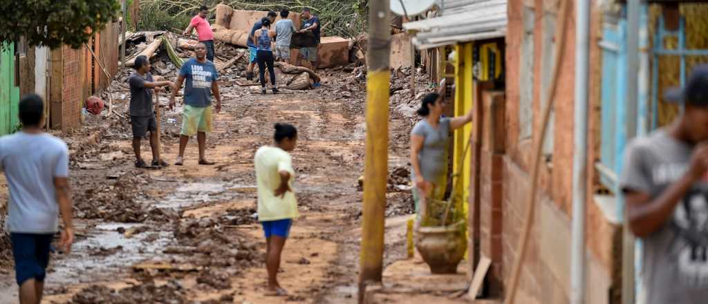 Ya son 54 los muertos por las fuertes lluvias en Brasil