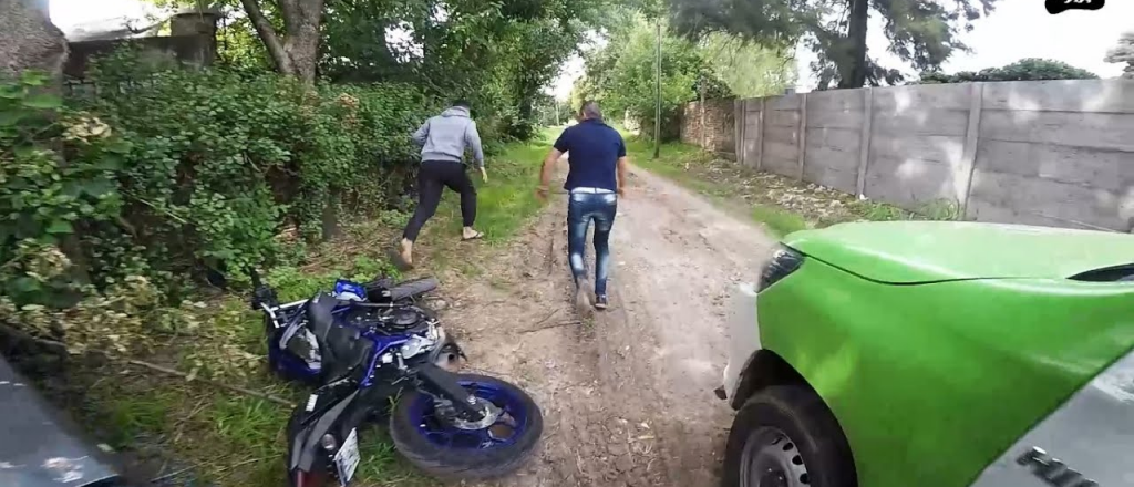 Youtuber filmó al ladrón de su motocicleta y logró que lo detuvieran