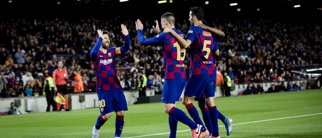 Barcelona goleó por la Copa del Rey y Messi rompió otro récord
