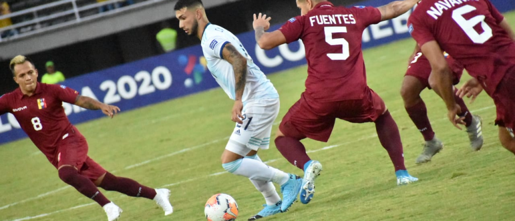 Preolímpico: la Selección Sub 23 goleó a Venezuela con suplentes