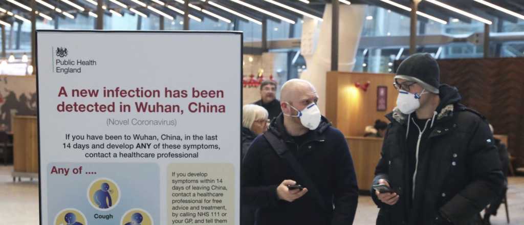 Confirman dos casos de coronavirus en el Reino Unido