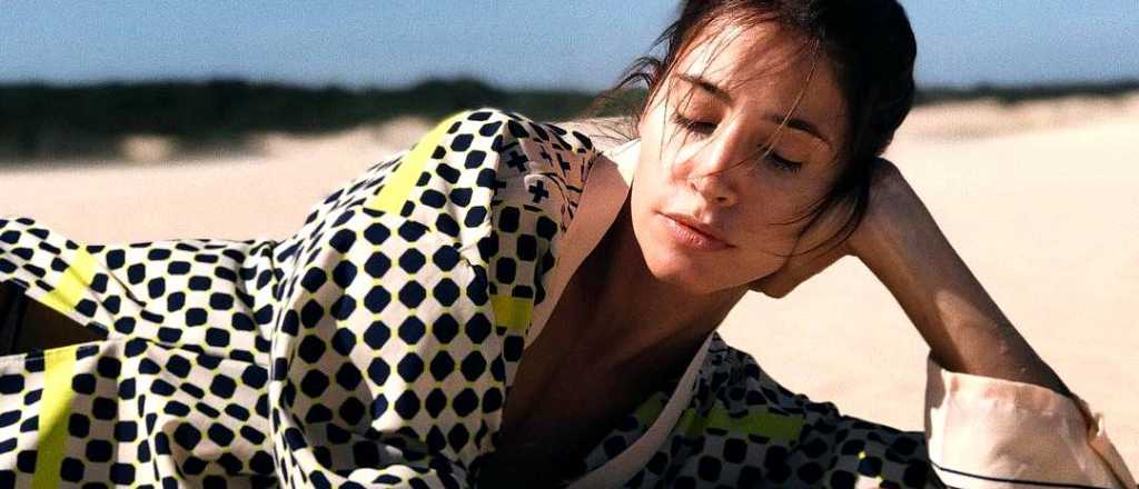 La mendocina Agustina C&oacute;rdova mostr&oacute; una foto de su hijo reci&eacute;n nacido