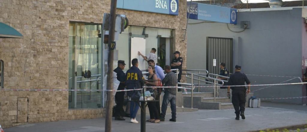 Un sospechoso detenido por el crimen del cajero del Banco Nación