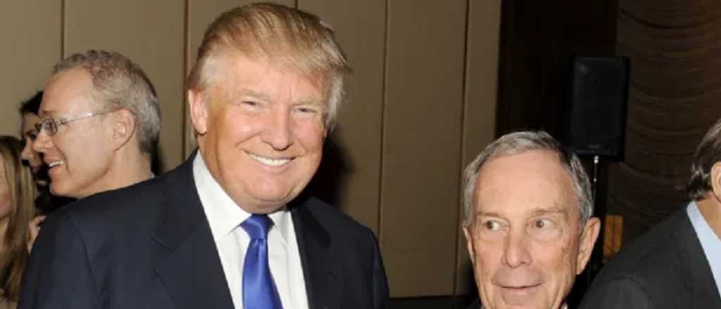 Trump y Bloomberg intercambiaron insultos en Twitter