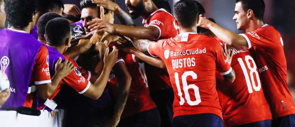 Copa Sudamericana: Independiente ganó por la mínima y define en Brasil