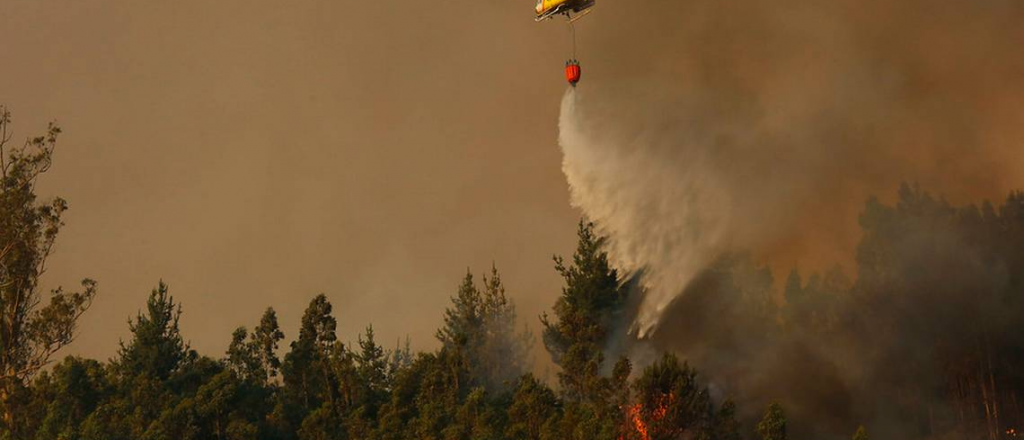 El humo de los incendios en Chile llegó a Malargüe
