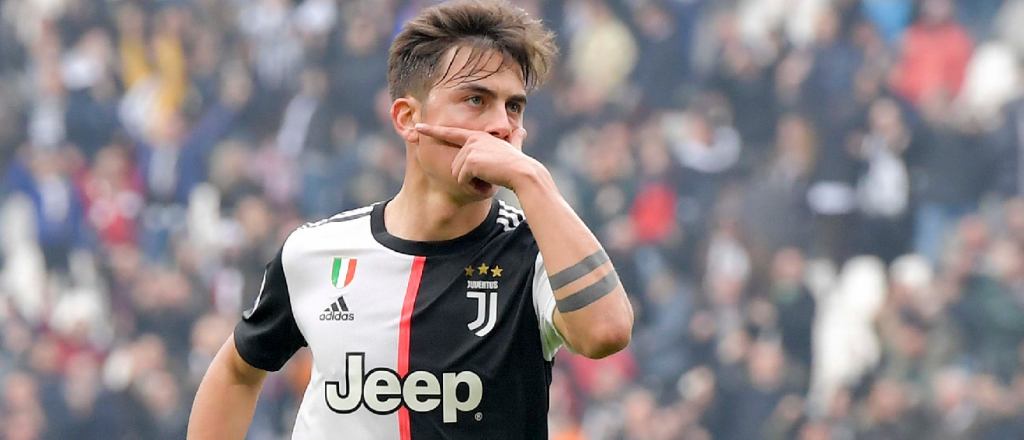 Juventus venció a Brescia con un golazo de tiro libre de Dybala