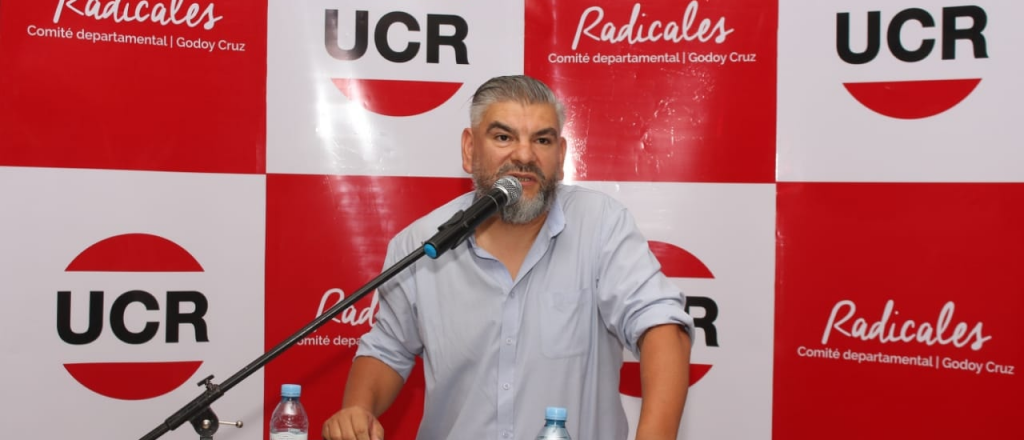 Diego Gareca es el nuevo presidente de la UCR de Godoy Cruz