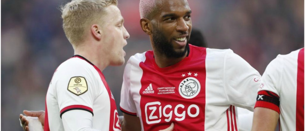 Europa League: un jugador se burl&oacute; de otro que estaba lesionado