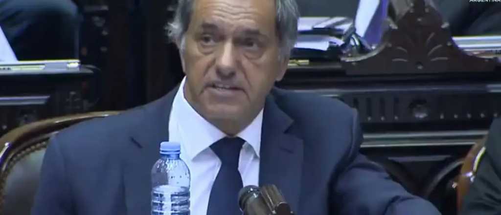 Petri "encontró" a Scioli en la apertura de Sesiones Ordinarias