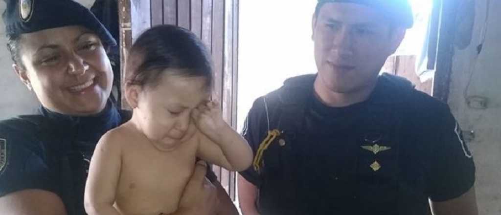 Dos policías salvaron a una beba en Tupungato