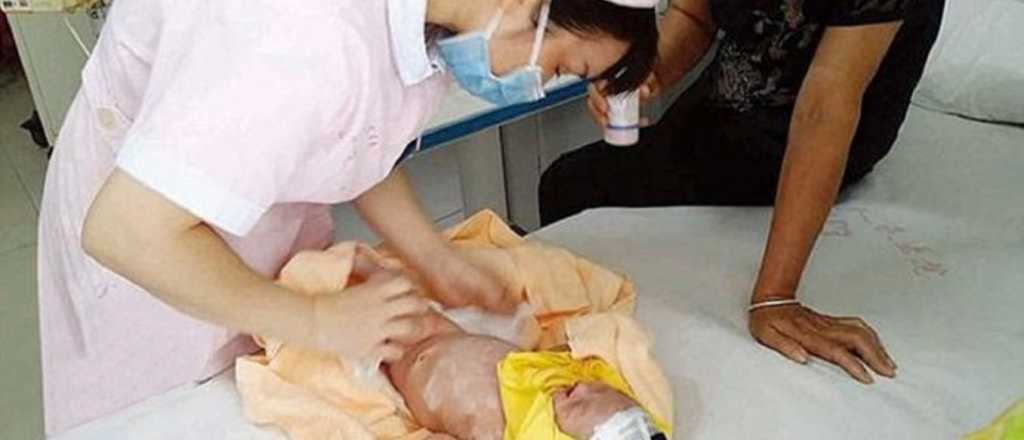 Milagro: un bebé pasó 8 días enterrado y sobrevivió