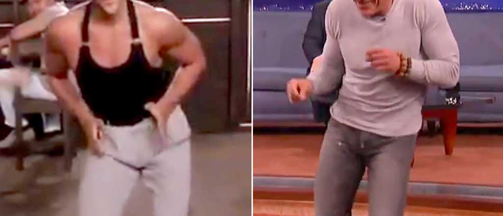 Van Damme demostr&oacute; que a&uacute;n sabe bailar muy bien