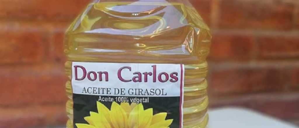 Proh&iacute;ben aceite de girasol mendocino comercializado por Mercado Libre