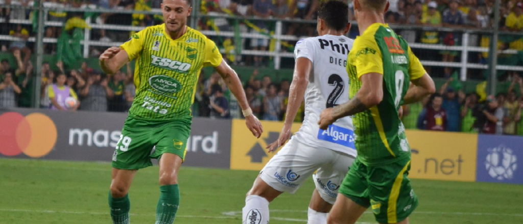 Defensa y Justicia debutó en la Libertadores con una derrota ante Santos
