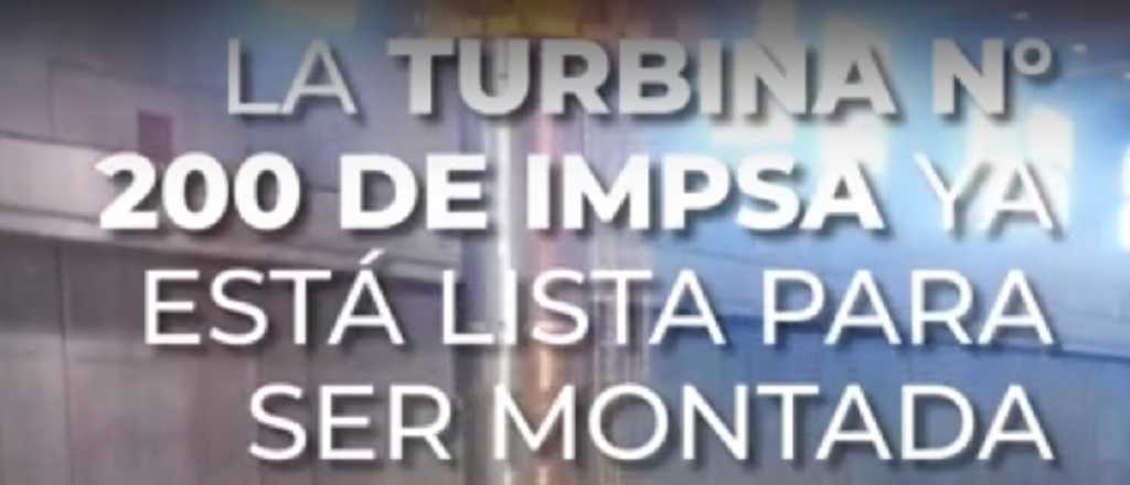 Video: montaje de una turbina de IMPSA para la Central Yacyretá