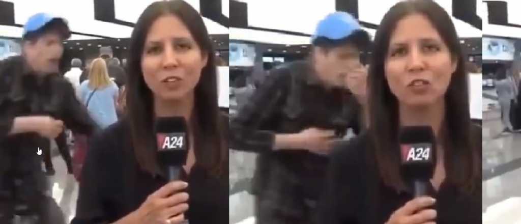 Video: creyó que es gracioso simular toser en el Aeropuerto de Ezeiza