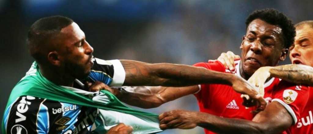 Video: Gremio e Inter a las piñas por la Copa Libertadores